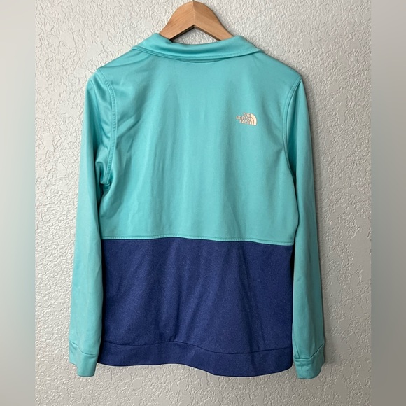 The North Face Aqua and Pink Zip-Up Jacket size large - Picture 3 of 3